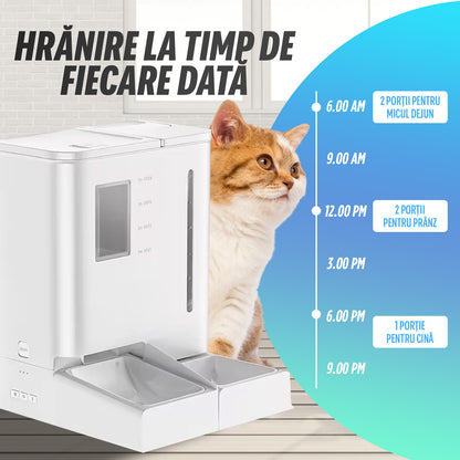 Nivazo Purrleaf 2-in-1 Automatic Feeder