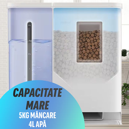 Nivazo Purrleaf 2-in-1 Automatic Feeder