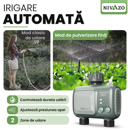 Programator irigat Nivazo® WaterMaster HCT-626, 2 zone