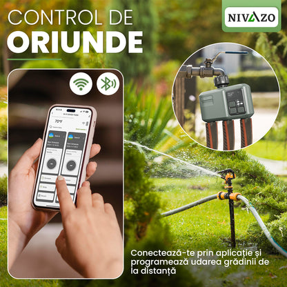 Programator pentru irigare Nivazo® WaterMaster HCT-638