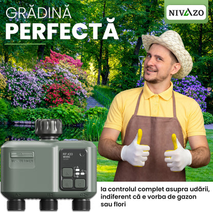 Programator pentru irigare Nivazo® WaterMaster HCT-638